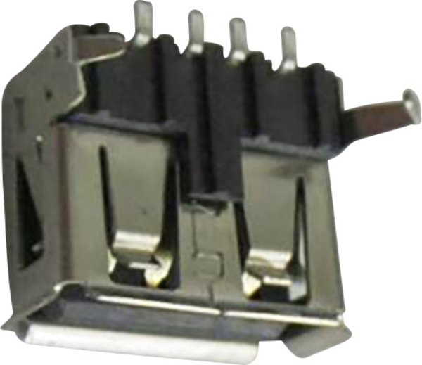 Connfly USB A socket horizontale soldeeruitvoering DS1095-BNM0