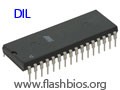 Nieuwe geprogrammeerde DIL-chip