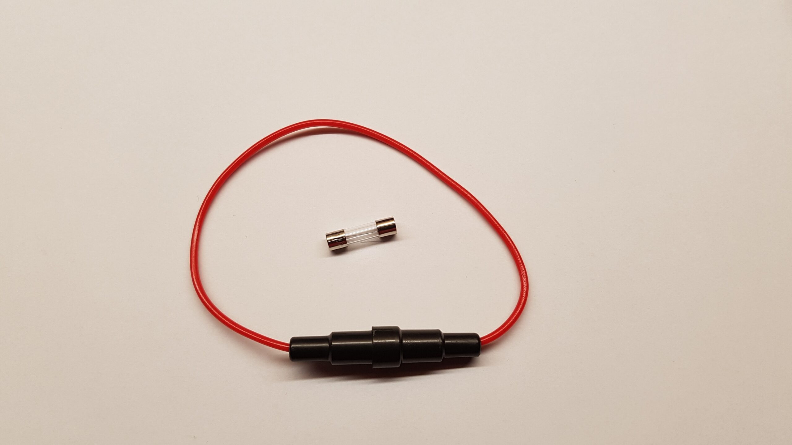 AGC 5x20mm Fuse Holder Inline Screw Type with 22AWG Wire Cable - Y103